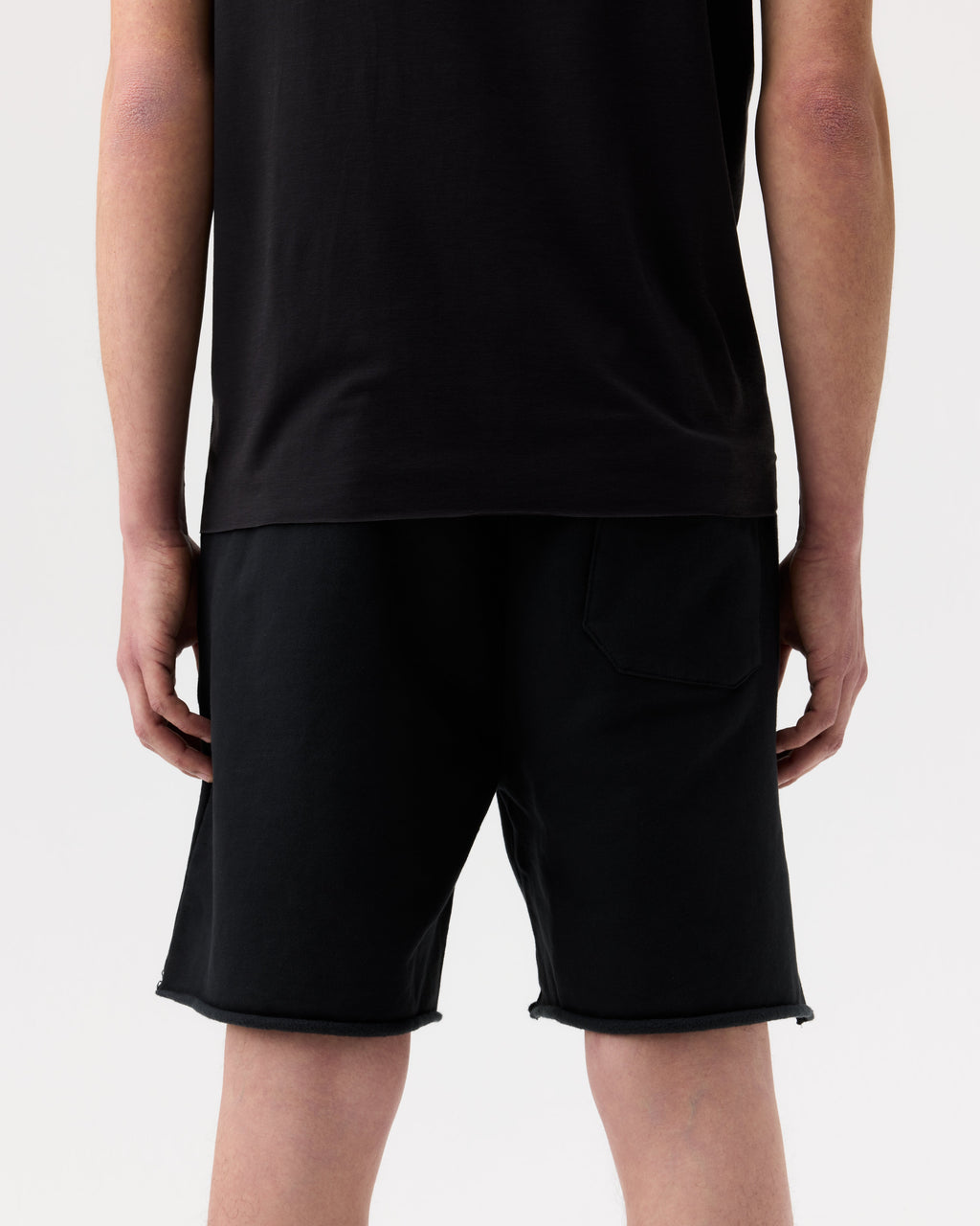 OUTLINE CUT-OFF SWEATPANTS